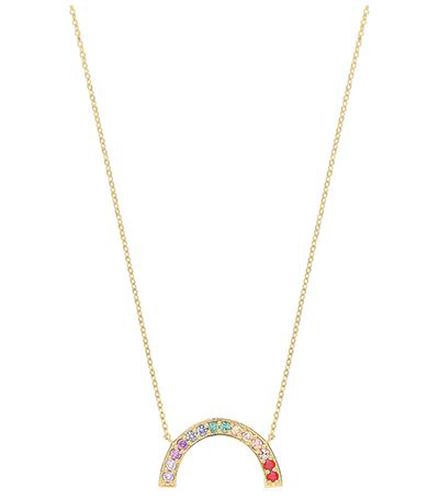 Ct Gold Large Rainbow Cubic Zirconia Jewellery - James Moore TH - Modalova