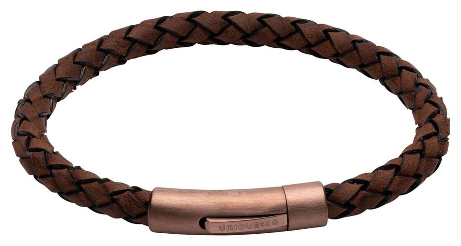 Dark Brown | Matte Brown IP Clasp | Jewellery - Unique & Co - Modalova