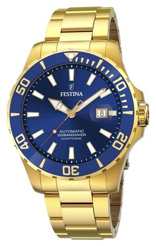 Men's | Dial | Plated Bracelet | Automatic Watch - Festina - Modalova