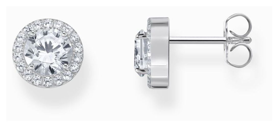 Halo Design Zirconia Stud Jewellery - Thomas Sabo - Modalova