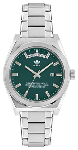 CODE FIVE Day/Date (40mm) Dial / Stainless Watch - Adidas - Modalova