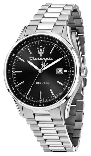 Men's Sorpasso (42mm) Dial / Stainless Steel Watch - Maserati - Modalova