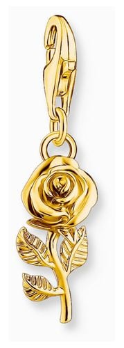 Rose Charm Pendant Gold-Plated 2077-413-39 Jewellery - Thomas Sabo - Modalova