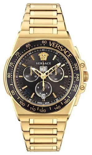 Men's Greca Extreme Chrono (45mm) Dial / - Watch - Versace - Modalova