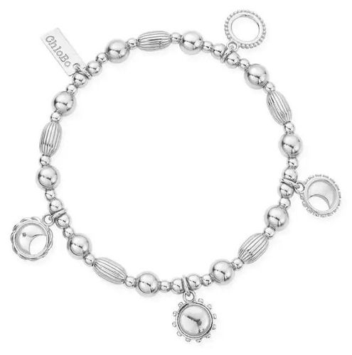 Phases of the Goddess Multi-Charm Bracelet - 925 Jewellery - ChloBo - Modalova