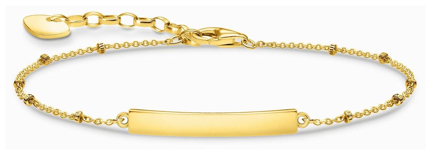 Women's Gold-Plated Sterling Silver Bar Bracelet Jewellery - Thomas Sabo - Modalova