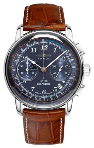 LZ 126 Los Angeles Quartz Chronograph (42mm) Watch - Zeppelin - Modalova