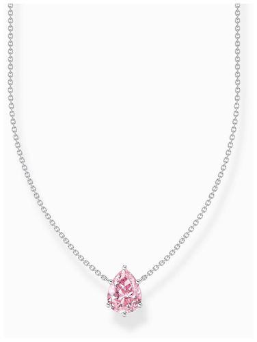 Pear-Cut Zirconia Necklace Jewellery - Thomas Sabo - Modalova