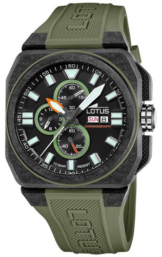 Carbon Fiber Square Chrono (45.4mm) Dial / Watch - Lotus - Modalova