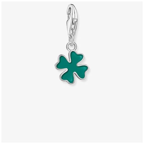 Four Leaf Clover Charm Enamel Sterling Jewellery - Thomas Sabo - Modalova