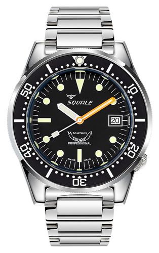 Classic (42mm) Dial / Stainless Steel Watch - Squale - Modalova