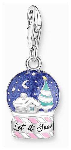 Snowglobe Charm Pendant Jewellery - Thomas Sabo - Modalova