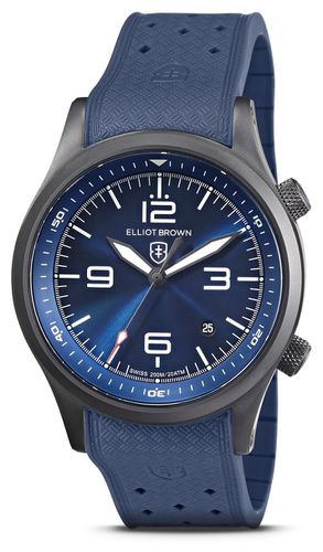 Canford Quartz (44mm) Ocean Metallic Watch - Elliot Brown - Modalova