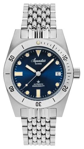 Model 60 Steel Limited Edition (37mm) Watch - Aquastar - Modalova