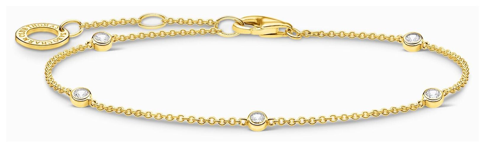 Women's Dainty Zirconia Gold-Plated Jewellery - Thomas Sabo - Modalova