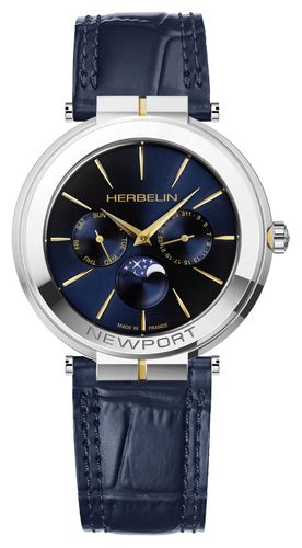 Newport Slim Moonphase (41.5mm) Dial / Watch - Herbelin - Modalova