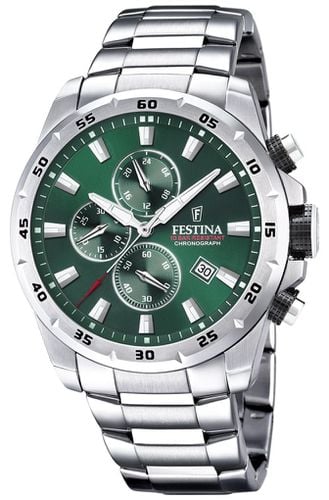 Chrono Sport | 316L | Stainless Steel F20463/3 Watch - Festina - Modalova