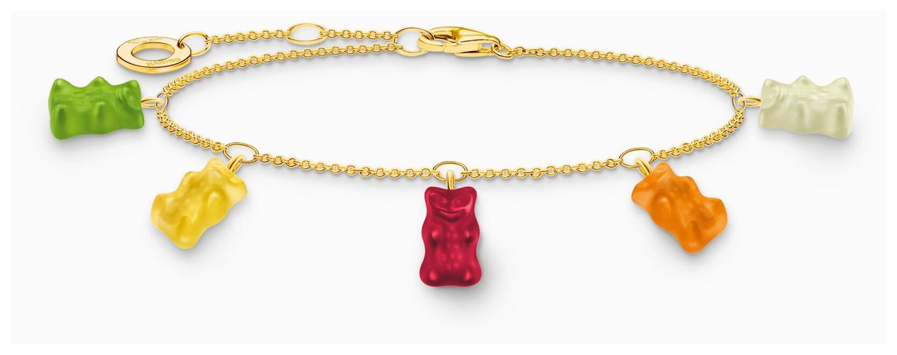 X HARIBO Multicoloured Goldbears Gold-Plated Jewellery - Thomas Sabo - Modalova