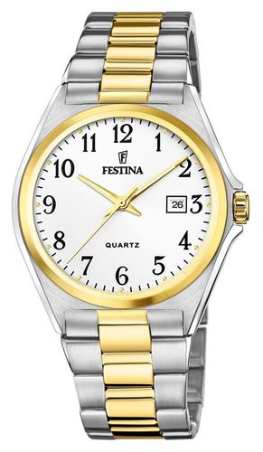 Men's | Dial | Two Tone Bracelet F20554/1 Watch - Festina - Modalova