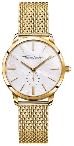 Women's Glam Spirit Tone Mesh Bracelet Watch - Thomas Sabo - Modalova