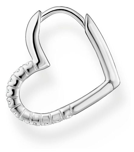 Crystal Set Heart-Shaped Single Jewellery - Thomas Sabo - Modalova