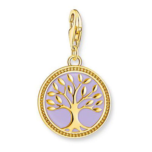 Yellow Violet Cold Enamel Tree Of Jewellery - Thomas Sabo - Modalova