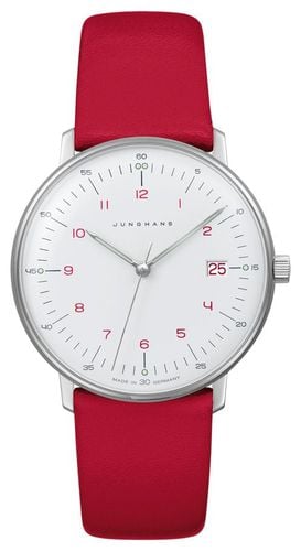 Max Bill Lady | Quartz | Strap Sapphire Crystal Watch - Junghans - Modalova