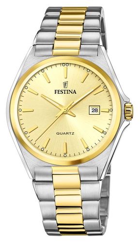 Men's | Dial | Two Tone Bracelet F20554/3 Watch - Festina - Modalova