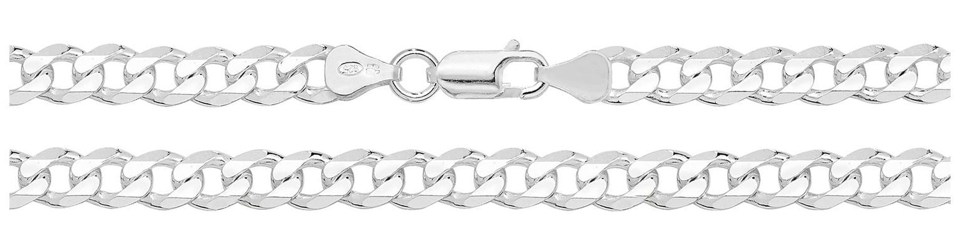 Mens | Silver | 20" | Curb Chain G1002/20 Jewellery - James Moore TH - Modalova