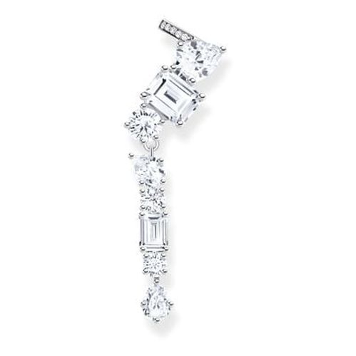 Ladies Zirconia Climber Style Silver Jewellery - Thomas Sabo - Modalova