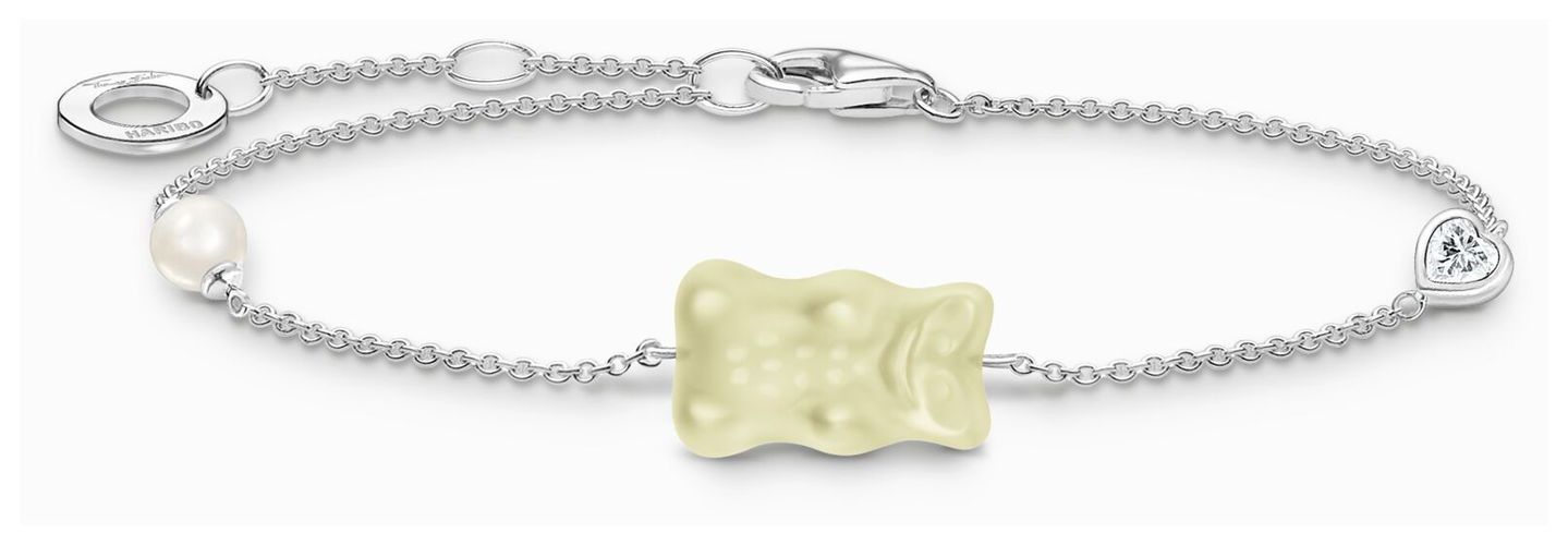 X HARIBO White Goldbear Gummy Bear Bracelet Jewellery - Thomas Sabo - Modalova