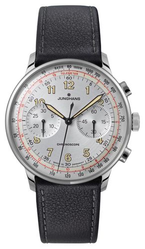 Meister Telemeter Sapphire Glass Leather Watch - Junghans - Modalova