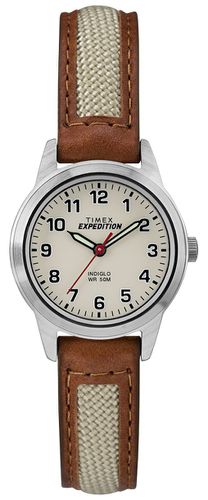 Field Mini Leather Natural Dial TW4B11900 Watch - Timex - Modalova