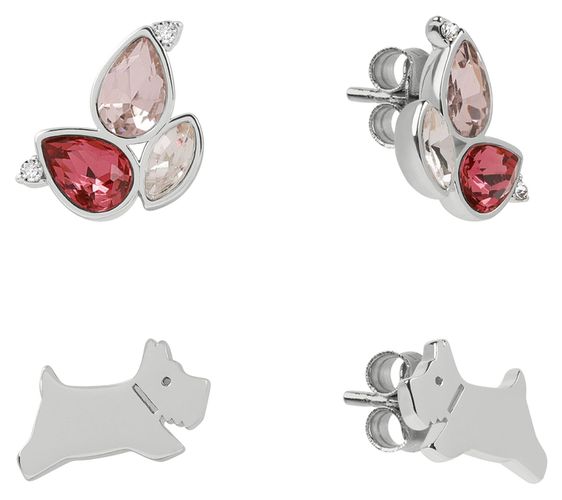 Radley Dog and Colourful Petal Earrings Sterling Jewellery - Radley Jewellery - Modalova