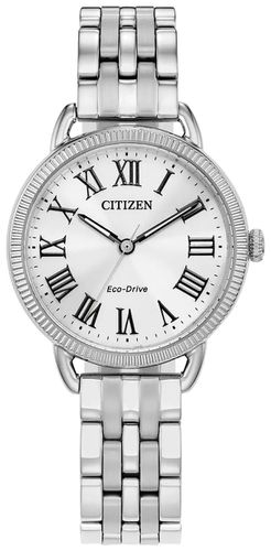 Women's Classic Eco-Drive Dial Stainless Steel Watch - Citizen - Modalova