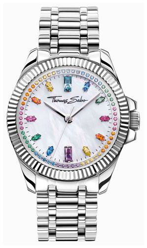 Women's Divine Rainbow (33mm) Mother-of-Pearl Watch - Thomas Sabo - Modalova