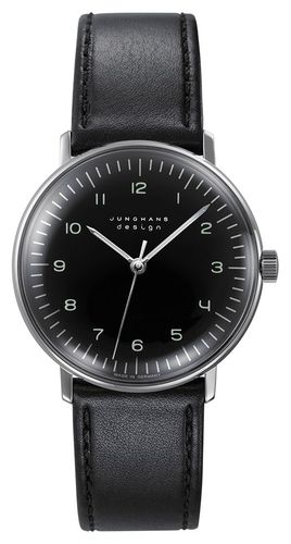 Max Bill Handaufzug Dial Strap Sapphire Watch - Junghans - Modalova