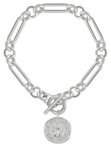 Radley Silver Plated Hammered Penny Bracelet Jewellery - Radley Jewellery - Modalova