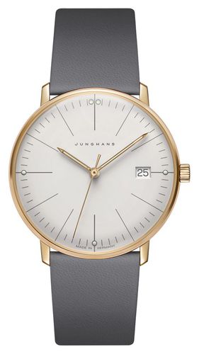 Max Bill Damen Quartz | Strap Sapphire Crystal Watch - Junghans - Modalova