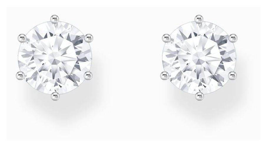 Women's White Zirconia Stud Jewellery - Thomas Sabo - Modalova