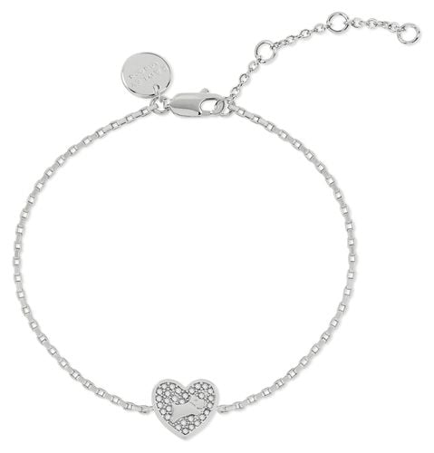 Radley Silver Plated PavÃ© Stone Heart Bracelet Jewellery - Radley Jewellery - Modalova