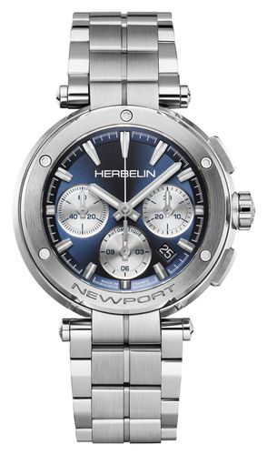 Newport Automatic Chronograph (43.5mm) Dial | Watch - Herbelin - Modalova