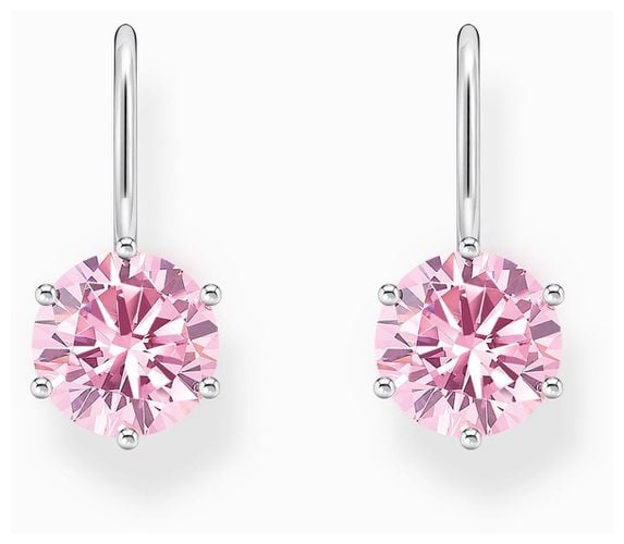 Pink Zirconia Drop Earrings Jewellery - Thomas Sabo - Modalova