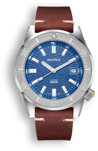 Onda (42mm) Wave Dial / Italian Watch - Squale - Modalova