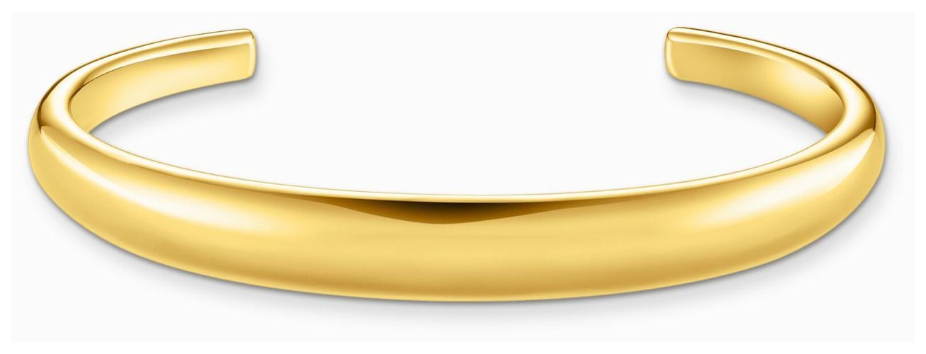 Classic Bangle Gold-Plated Sterling Silver 17cm Jewellery - Thomas Sabo - Modalova