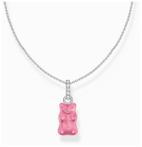 X HARIBO Pink Goldbears Crystal Pendant Sterling Jewellery - Thomas Sabo - Modalova