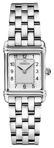 Art DÃ©co | Stainless Steel Bracelet | Dial Watch - Herbelin - Modalova