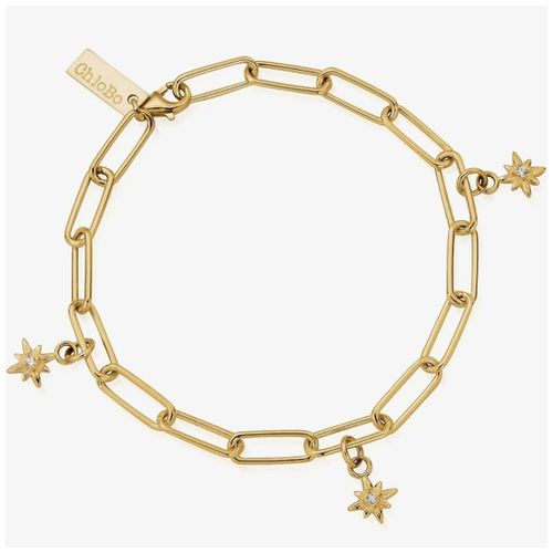 Divine Journey Gold Tone Star Bracelet GBLC1041 Jewellery - ChloBo - Modalova