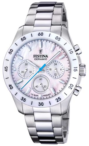 Ceramic Chronograph (39mm) Dial / Watch - Festina - Modalova