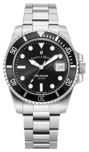 Pro Scuba (40mm) Dial / Stainless Watch - Jacques Du Manoir - Modalova